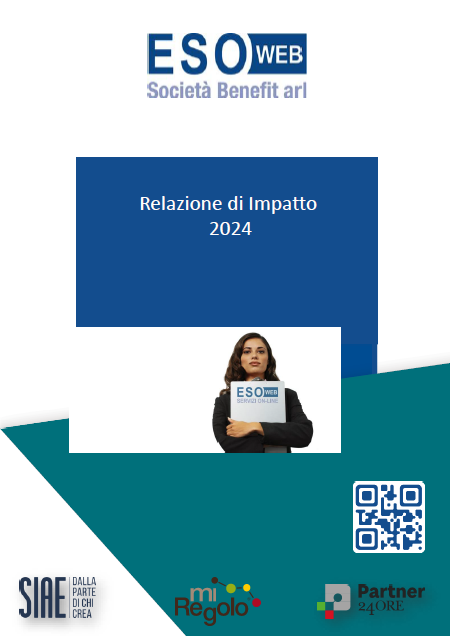 Relazione di impatto 2024 ESOWEB chi siamo