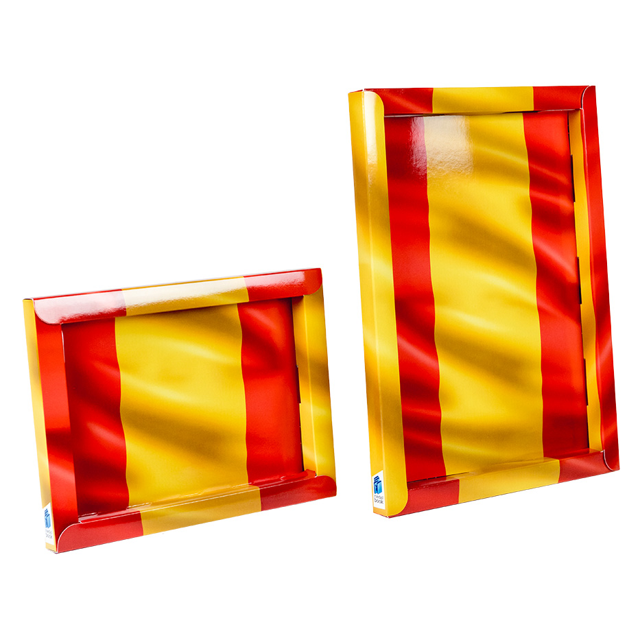 FLAG Spain 5 medal book flag spain MBA 105 b