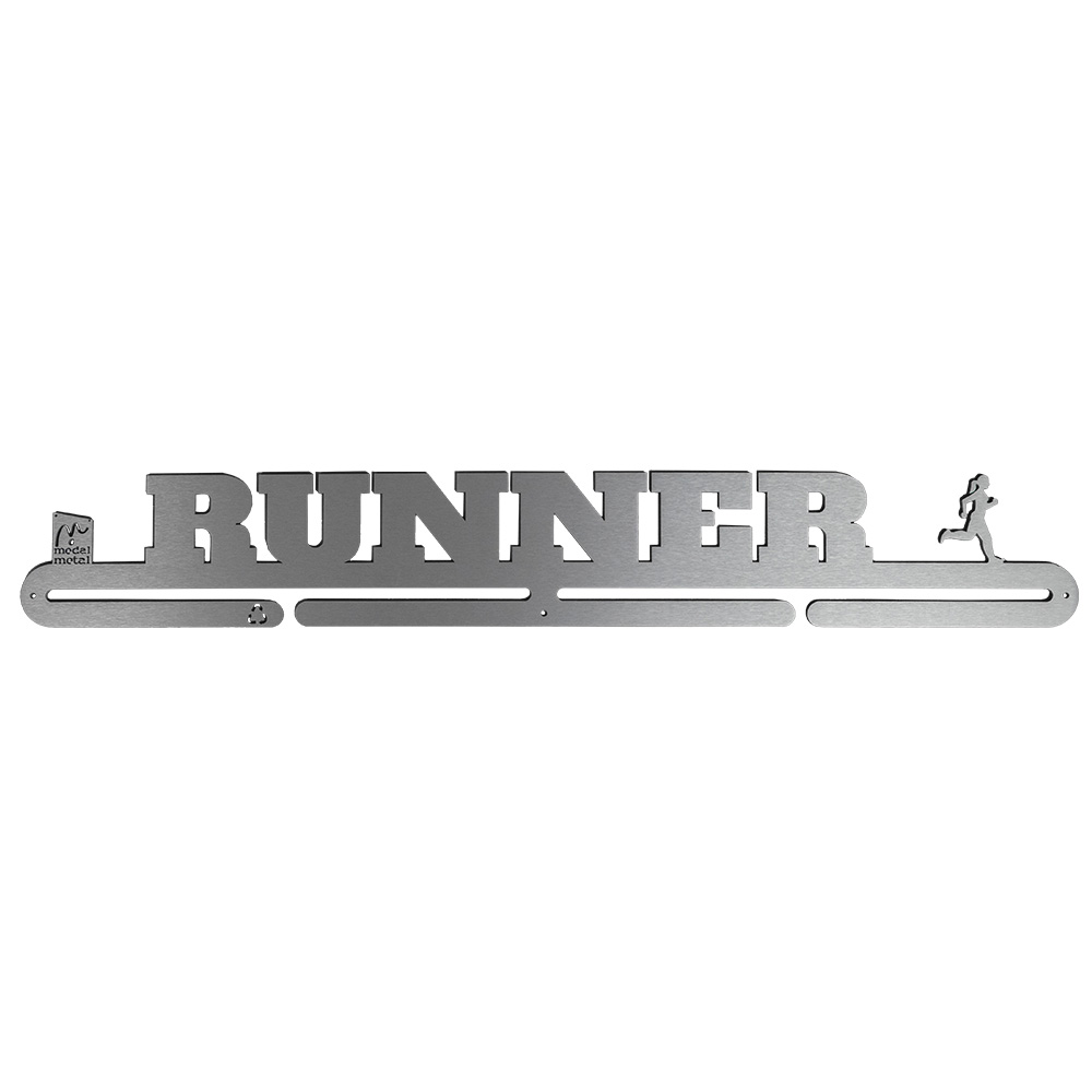 medal metal runner woman medium MMM101W